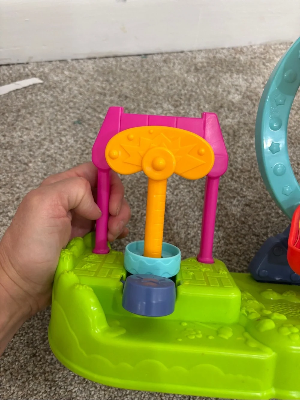 Fisher-Price Little People Carnival Circus Ferris Wheel (no figures) W/ Sound